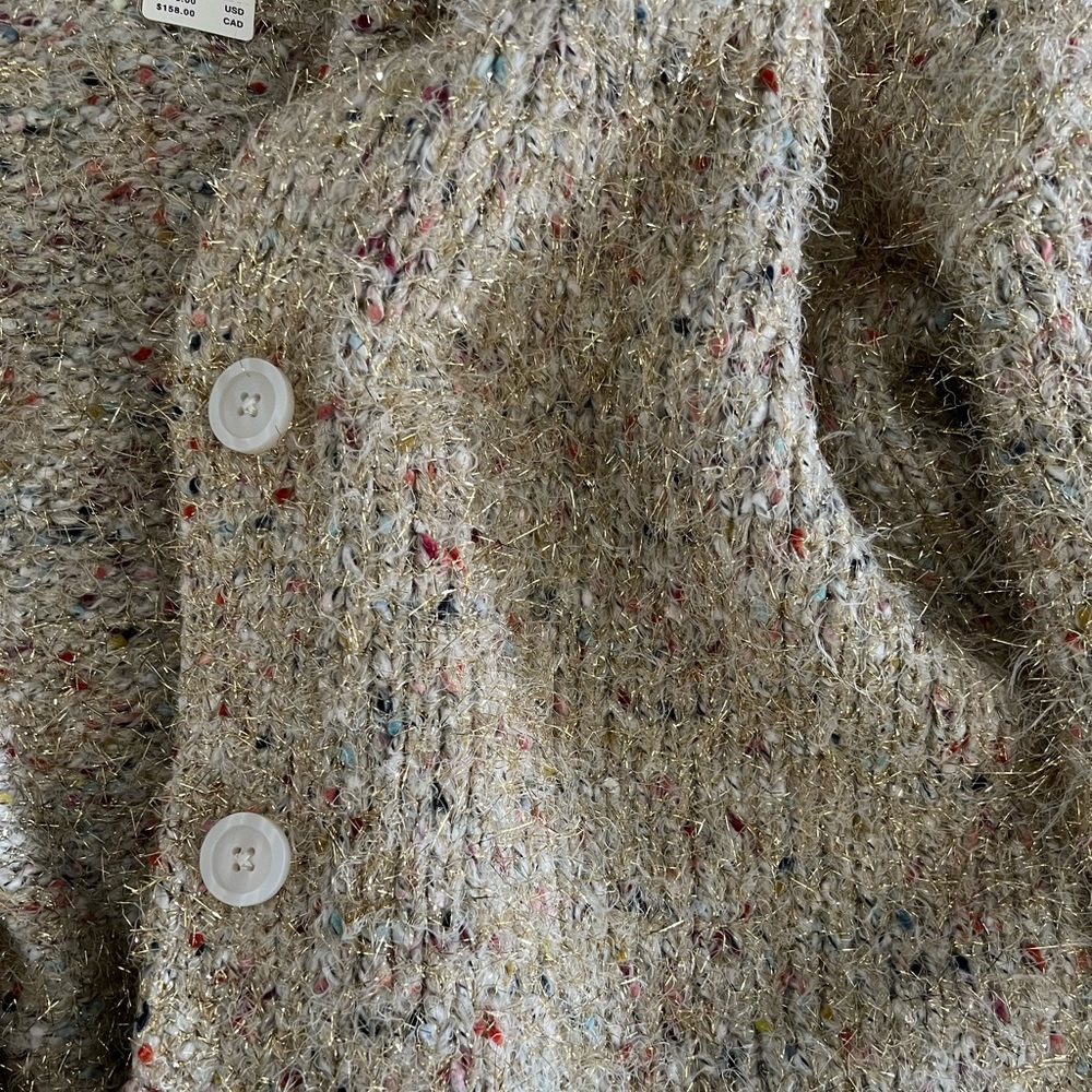 NWT anthro shimmer cardigan - Picture 3 of 8